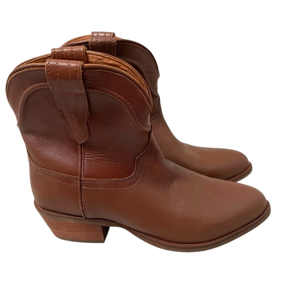 Dingo Seguaro Leather Brown Cowboy Boots